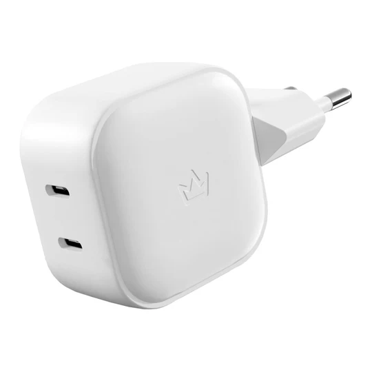 Сетевое зарядное устройство VLP G-Charge 45Вт USB-C+USB-C, PD, QC Белый