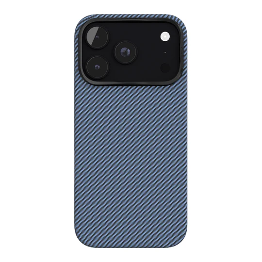 Чехол VLP Kevlar Case с MagSafe для iPhone 18 Pro Синий