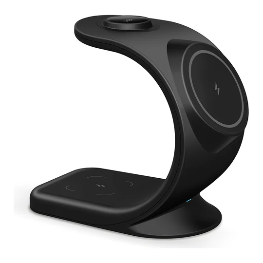 Беспроводное зарядное устройство VLP Powerstand 3in1 для Samsung Чёрный