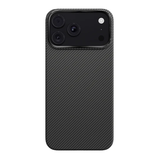 Чехол VLP Kevlar Case с MagSafe для iPhone 18 Pro Max Чёрный
