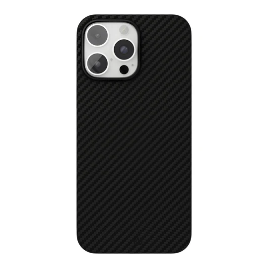 Чехол VLP Kevlar Case с MagSafe для iPhone 16 Pro Чёрный