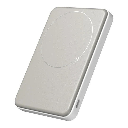 Аккумулятор внешний VLP Solid Energy 5000 mAh SSB, Qi2 20W Белый