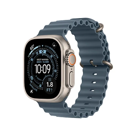 Apple Watch Ultra 3 GPS + Cellular, 49 мм, корпус из титана, ремешок Ocean Band Синий