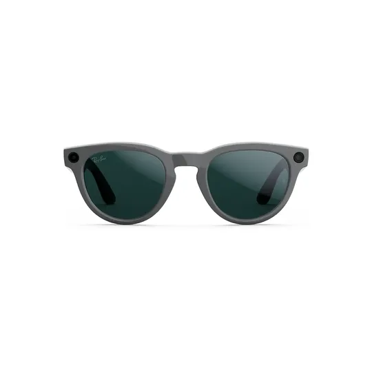 Умные очки Ray-Ban Headliner (Gen 2) Серый, фотохромные Transitions изумрудные