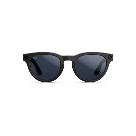 Умные очки Ray-Ban Headliner (Gen 2) Чёрный глянцевый, фотохромные Transitions сапфировые